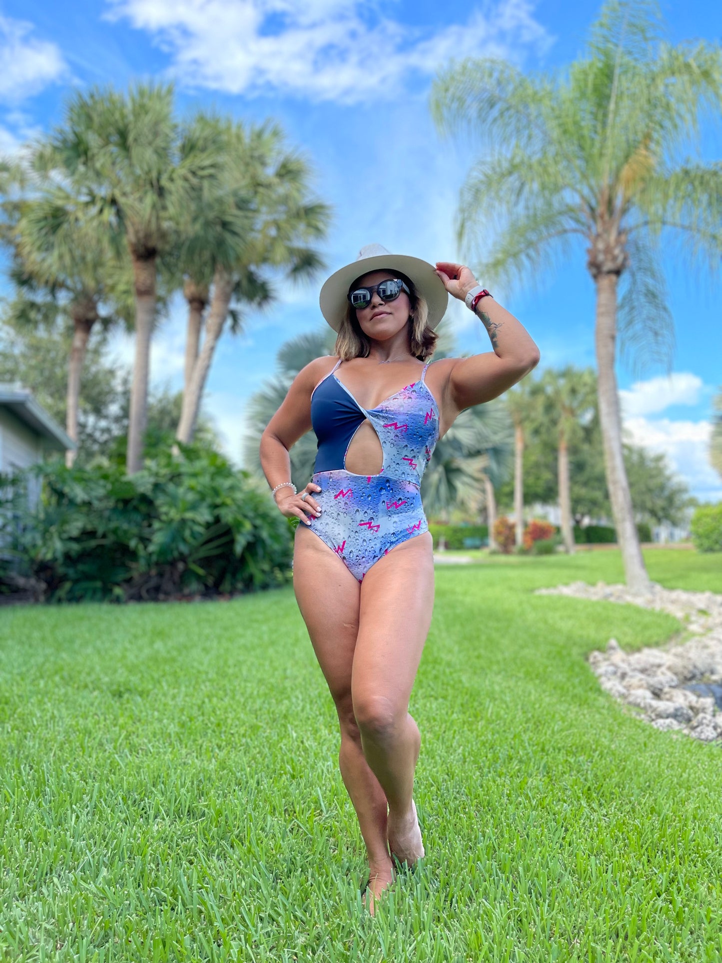 Bodysuit Victoria blue
